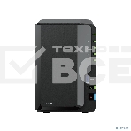 СХД настольное исполнение Synology 2BAY NO HDD DS225+, фото4