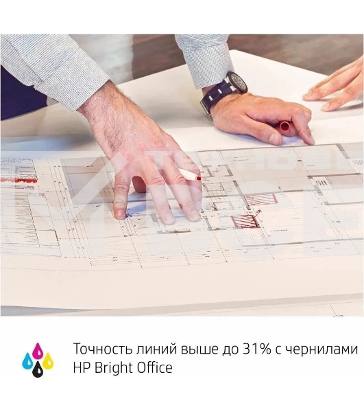 Плоттер струйный HP Designjet T630, A1, цветной, 24