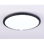 Потолочный светодиодный светильник Ambrella light FZ1235 BK черный IP44 48W 6400К D450*55 (Без ПДУ), фото9