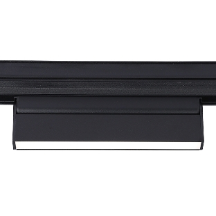 Светильник трековый светодиодный GL4062 BK черный IP20 12W 4200K 48V 223*22*105