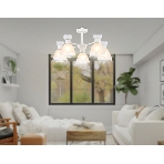 Светильник Ambrella light TR3179/5 WH белый E27/5 max 40W D570*280, фото 1