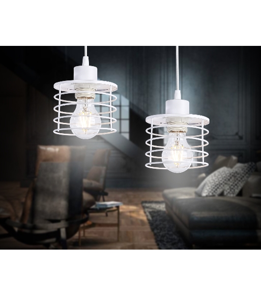 Светильник Ambrella light TR8065 WH белый E27 max 40W D120*950