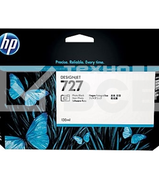 Картридж струйный HP 727 B3P23A черный для HP DJ T920/T1500 (130мл)