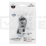 Кабель USB Cablexpert CC-USB-AP2MBP AM/Apple, для iPhone5/6 Lightning, 1м, черный, пакет, фото4