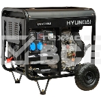 Электрогенератор дизельный Hyundai DHY8000LE, 6.5 кВт, 79 дБ, 111 кг, фото2