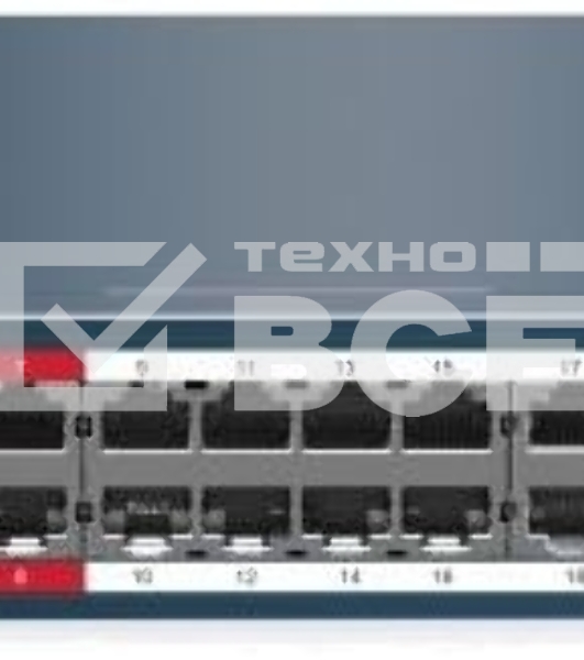 Коммутатор Hikvision HiWatch DS-S2624P(B) неуправляемый