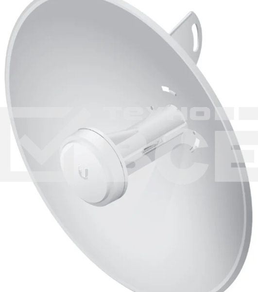 Точка доступа Ubiquiti ISP PBE-M2-400 10/100BASE-TX компл.:параболический отражатель/антенна/крепления/адаптер белый