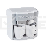 Кофеварка капельная Galaxy Line GL 0708 белый, исп. кофе - молотый, 0,3 л, 750 Вт., фото3