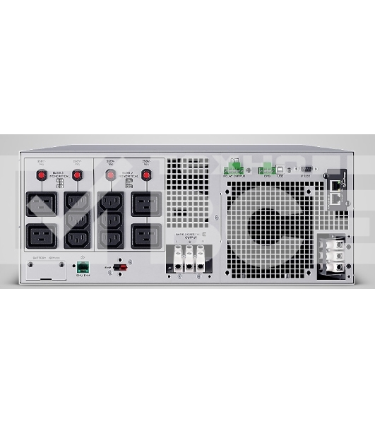 Источник бесперебойного питания UPS CyberPower OL8KERTHD Online 8000VA/8000W USB/RS-232/Dry/EPO/SNMPslot/BM/ENV/RJ11/45/ВБМ (6 IEC С13, 1 IEC C19, terminal)