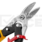 Ножницы по металлу Denzel 270 мм, прямой и левый рез,сталь-СrMo, трехкомп.рук-ки, фото8