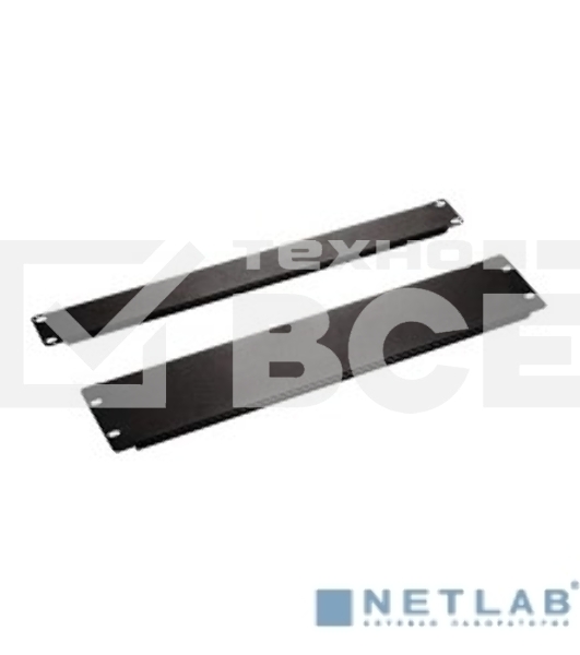 Фальш-панель Hyperline BPV-3-RAL9005 на 3U, цвет черный (RAL 9005)