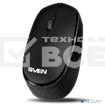 Мышь беспроводная SVEN RX-210W черный, 1400 dpi, радиоканал, USB, кнопки - 4, фото12