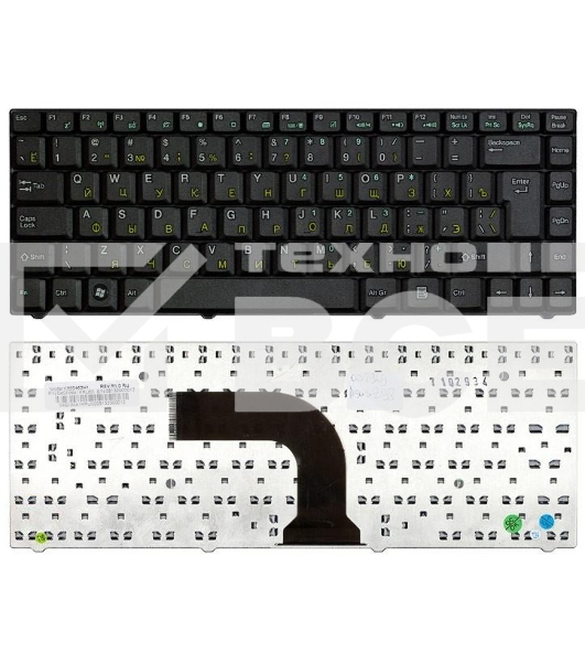 Клавиатура для ноутбука Asus C90 C90P C90S Z98 Z37 черная