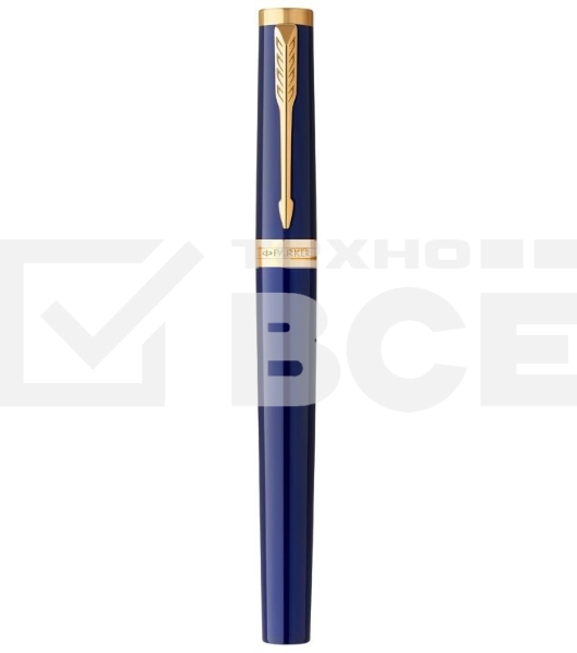 Ручка перьевая Parker Ingenuity Core F570 (2182009) Blue GT F сталь нержавеющая подар.кор.