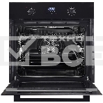 Встраиваемый духовой шкаф MONSHER MOE 6193 Noir, электрический, High-Tech, 60 см, объем 72 л, 9 режимов, дисплей, таймер, телескопические направляющие на 1 уровень, цвет черный, фото2