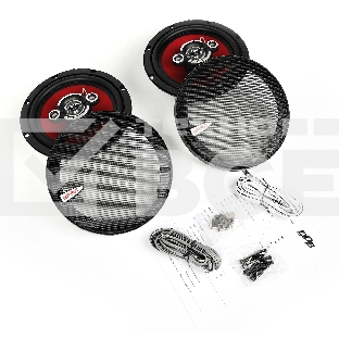 Колонки автомобильные Ural DDB AS-D1741 190Вт 16см (6.5дюйм) (ком.:2кол.) коаксиальные четырехполосные