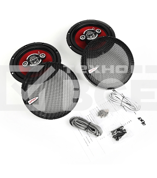 Колонки автомобильные Ural DDB AS-D1741 190Вт 16см (6.5дюйм) (ком.:2кол.) коаксиальные четырехполосные