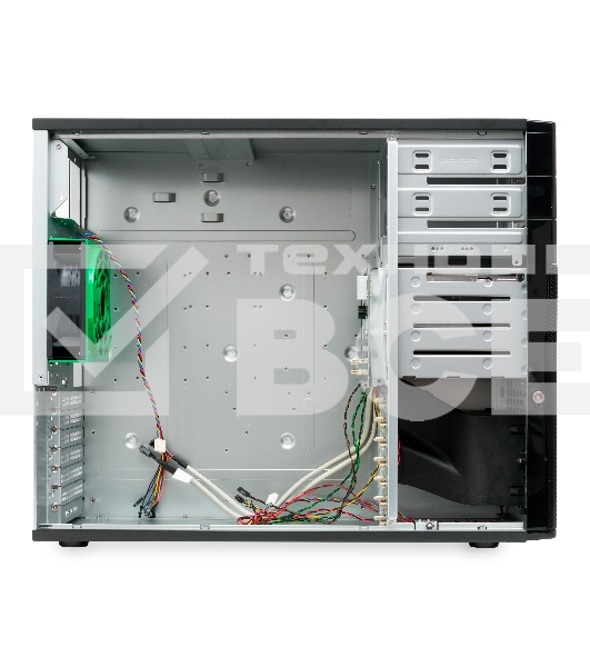 Серверный корпус 4-trays Workstation Chassis 2 x 5.25' drive bays 4 x 3.5' swappable HDD trays; 4-port 6 Gbps SAS/SATA to SATA HDD; no PSU onboard (AC-PS7500 optional)