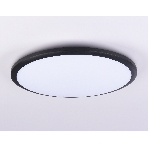 Потолочный светодиодный светильник Ambrella light FZ1235 BK черный IP44 48W 6400К D450*55 (Без ПДУ), фото8