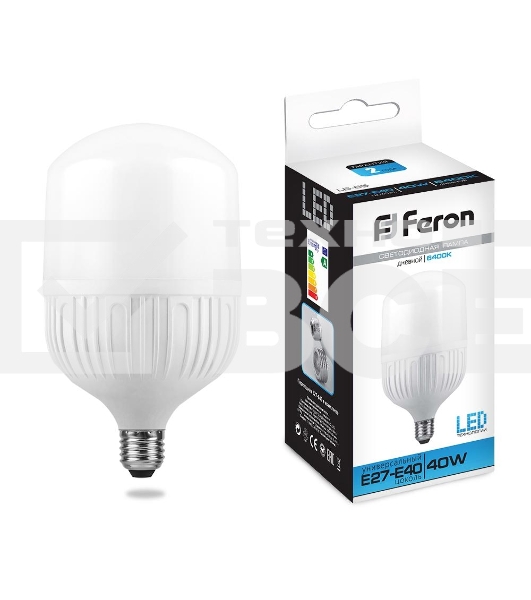 Лампа светодиодная FERON LB-65 (25820) 50W 230V E27-E40 4000K