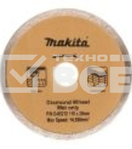Диск алмазный Оснастка Makita B-28036 { Standard,ф230х22.23,д\стр материалов}
