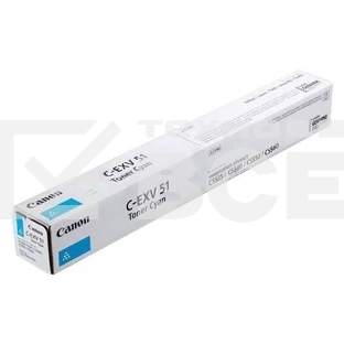 Картридж лазерный C-EXV 51L голубой (26000 стр) для Canon iR Advance C5535/ C5540i / C5550i / C5560i