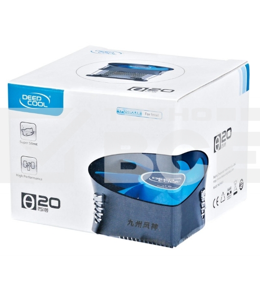 Кулер Deepcool THETA 20 черный 98мм алюминий 2400rpm 31db 4-pin 95Вт