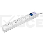 Сетевой фильтр Power Cube 1,9 м 6 розеток (белый) 16B/3,5кВт, фото12