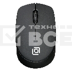 Мышь беспроводная Oklick 486MW черный, 1000 dpi, радиоканал, USB, кнопки - 3, фото 1