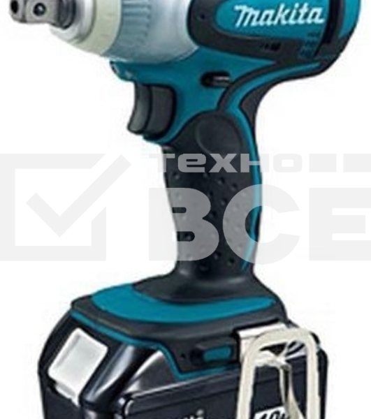Гайковерт Makita DTW251RME Гайковерт аккумуляторный ударный DTW251RME 18В,2х4Ач Li-ion,0-3200у\м,230Нм,квадрат 1\2',1.7кг,чем,подсв,М10-М16