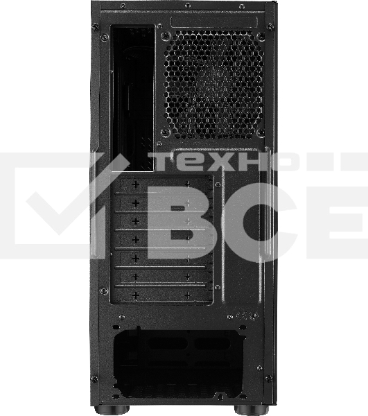 Компьютерный корпус без блока питания Cooler Master Elite 500, 2xUSB3.2, 1x120Fan, w/o PSU, Black, w/o ODD, Window TG left panel, ATX