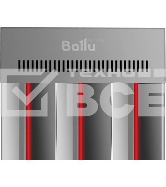 Инфракрасный обогреватель Ballu BIH-Т-4.5 серый, 4500 Вт, 45 м2