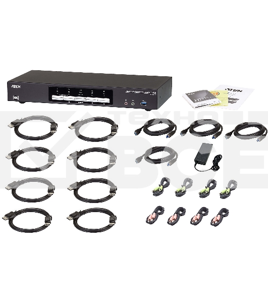 Переключатель-KVM USB 4PORT DUAL-DP CS1944DP-AT-G ATEN
