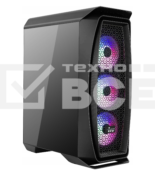 Компьютер IRU Game 520B5 MT Ryzen 5 5600X (3.7) 16Gb SSD 1Tb RTX 3060Ti 8Gb Windows 10 Home Single Language 64 GbitEth 650W черный