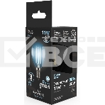Лампа филам. Gauss Filament 11Вт цок.:E14 шар 220B 4100K св.свеч.бел.ней. (упак.:10шт) (105801211), фото6