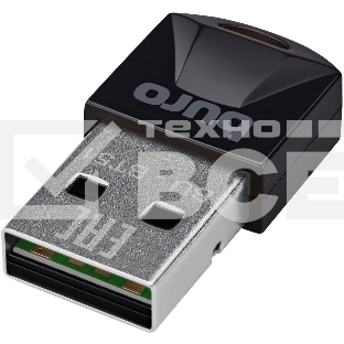 Адаптер USB Buro BU-BT51 Bluetooth 5.1+EDR class 1.5 20м черный