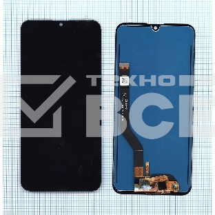 Дисплей для Huawei Y7 2019  черный