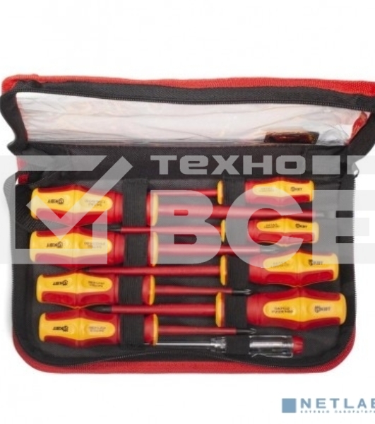 Набор диэлектр. отверток Профи КВТ НИО-09 78620