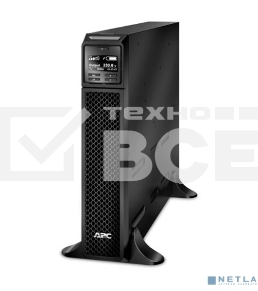 Источник бесперебойного питания APC Smart-UPS SRT SRT3000XLI 2700Вт 3000ВА черный
