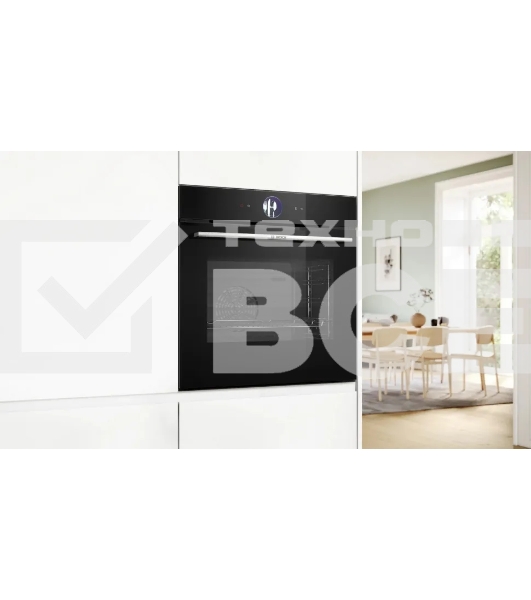 Духовой шкаф электрический Bosch HBG7361B1 черный