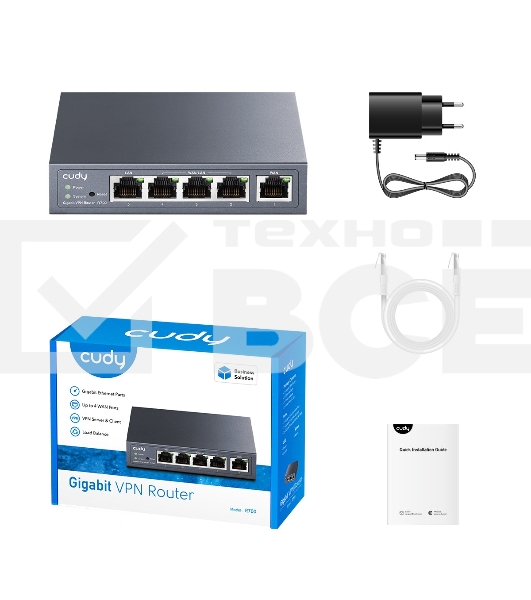 Роутер Cudy R700 10/100/1000BASE-T черный