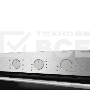 Электрический духовой шкаф Kuppersberg HF 603 BX 60 см, 80 л, High-Tech, 6 режимов, паровая очистка, черный + нерж. сталь