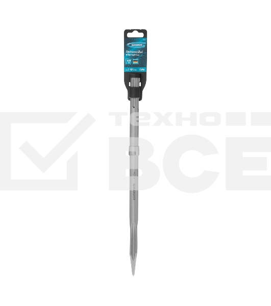 Зубило Gross пикообразное, самозатачивающееся Rtec 400 мм, CrMo, SDS MAX