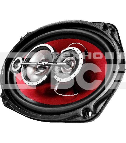 Колонки автомобильные Ural DDB AS-D6941 250Вт 15x23см (6x9дюйм) (ком.:2кол.) коаксиальные четырехполосные