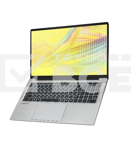 Ноутбук Osio FocusLine F160a-008 серый Ryzen 7 5700U 16Gb SSD 512Gb 16.1