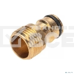 Адаптер латунный 3/4дюйм внешняя резьба ЧЕТЫРЕ СЕЗОНА 62-0275, фото5