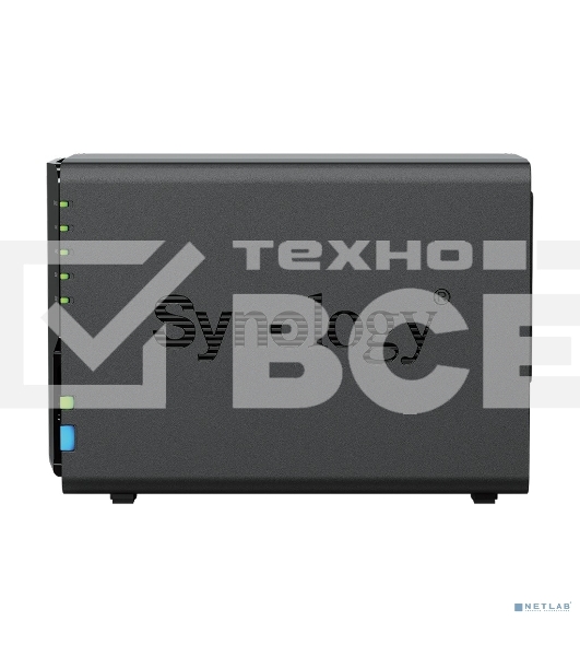 СХД настольное исполнение Synology 2BAY NO HDD DS225+