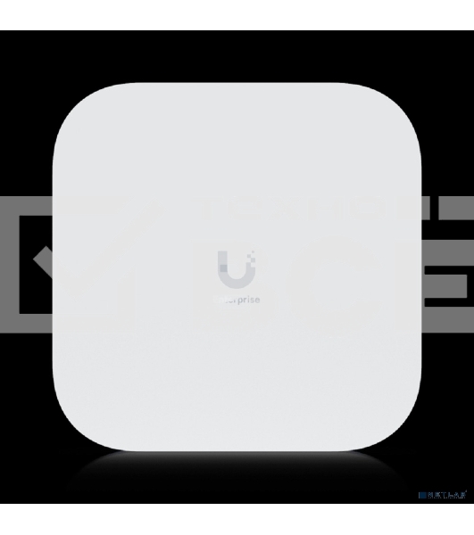 Точка доступа Wi-Fi Ubiquiti UniFi E7 AP 2,4+5+6 ГГц, Wi-Fi 7, 4х4 MU-MIMO, 802.3bt, 1х 10G RJ45, 1х 1G RJ45