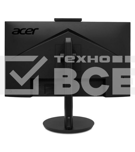 Монитор 23.8' Acer Vero CB242YD6bmiprcx IPS 1920x1080, 120 Гц, 1 мс, 16:9, 250 кд/м², VGA, HDMI, DP, 3.5 Jack, динамики (2x5 Вт), веб-камера 5 Мп, микрофонная решетка, HDR10, FreeSync, черный