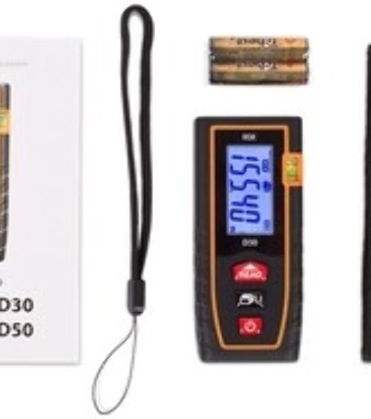 Лазерная рулетка RGK D30 дальность 0.3-30м точность ±2мм